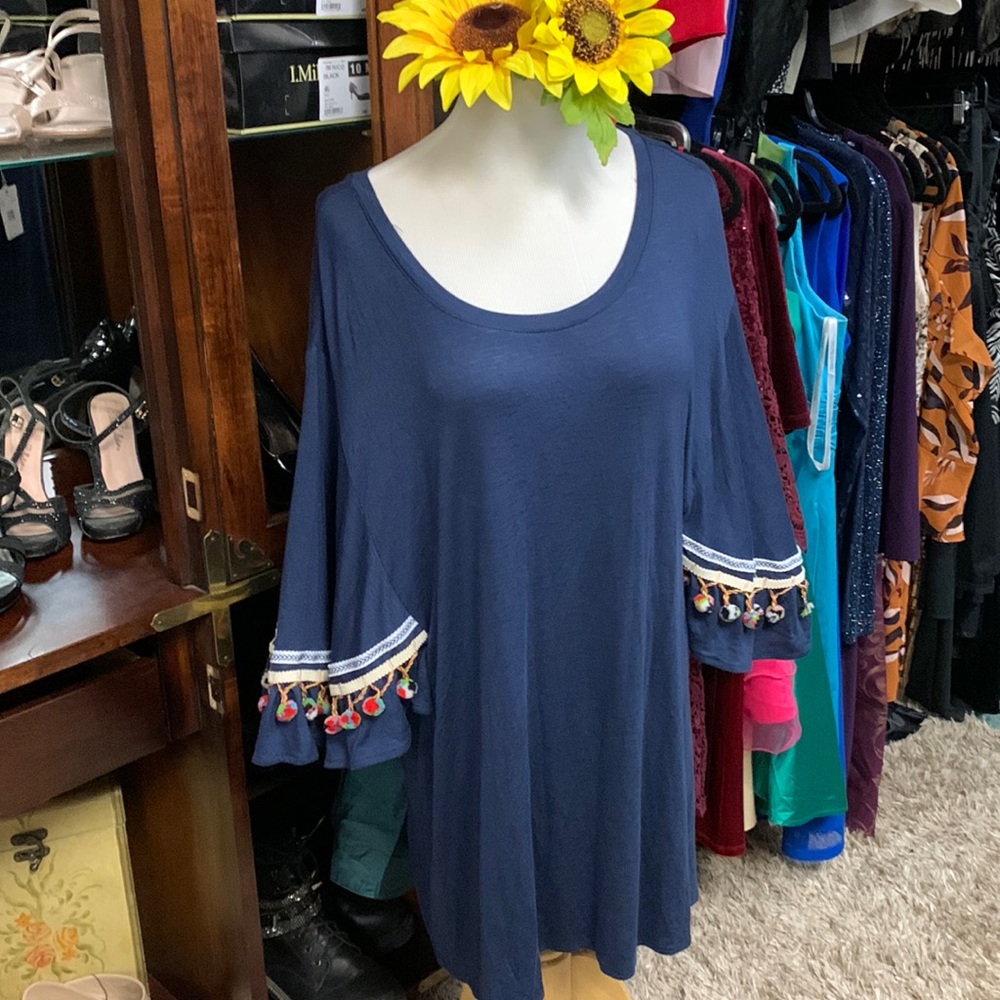 RBX Indigo Blue top
